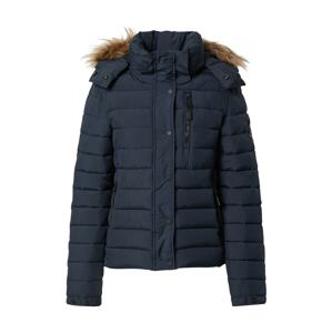 Superdry Zimní bunda 'Fuji'  světle hnědá / noční modrá