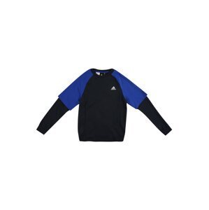 ADIDAS PERFORMANCE Sportsweatshirt  černá / modrá / bílá