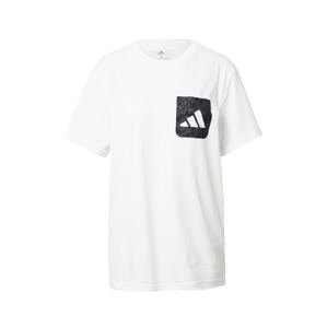 ADIDAS PERFORMANCE Funkční tričko  antracitová / černá / bílá