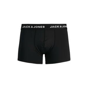 JACK & JONES Boxerky  černá / bílá
