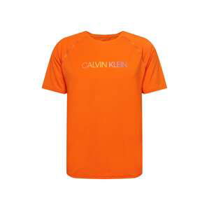 Calvin Klein Performance Funkční tričko 'Pride'  mix barev / svítivě oranžová