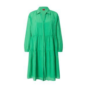HUGO Košilové šaty 'Egy'  zelená
