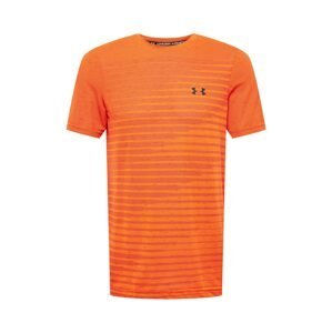 UNDER ARMOUR Funkční tričko  oranžová / červená / černá