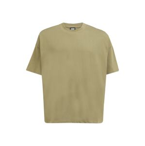 Urban Classics Plus Size Tričko  khaki