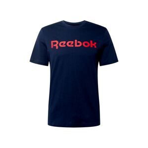 Reebok Sport Funkční tričko  tmavě modrá / grenadina