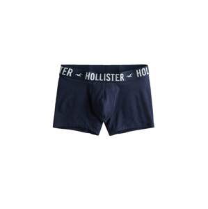 HOLLISTER Boxerky  námořnická modř / bílá