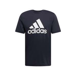 ADIDAS PERFORMANCE Funkční tričko  černá / bílá