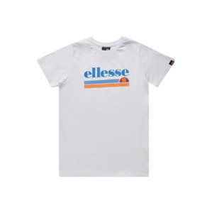 ELLESSE Tričko 'Fantucci'  bílá / nebeská modř / mandarinkoná