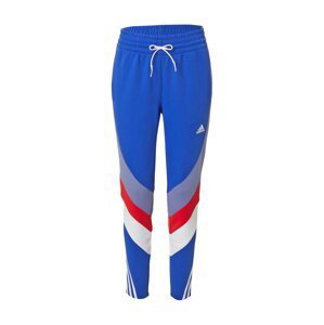ADIDAS PERFORMANCE Sportovní kalhoty  modrá / bílá / červená / chladná modrá