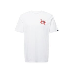 ADIDAS PERFORMANCE Funkční tričko  bílá / rubínově červená / černá