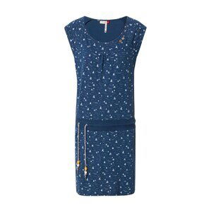 Ragwear Letní šaty 'PENELOPE'  modrá džínovina / bílá