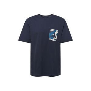 ADIDAS PERFORMANCE Funkční tričko  nebeská modř / tmavě modrá / bílá