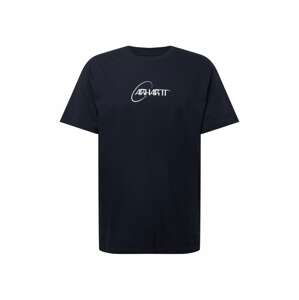 Carhartt WIP Tričko 'Orbit'  námořnická modř / bílá