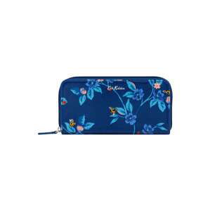 Cath Kidston Peněženka  noční modrá / tyrkysová / žlutá / broskvová