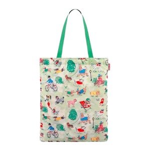 Cath Kidston Nákupní taška  světle zelená / mix barev