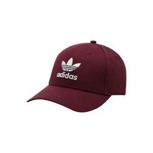 ADIDAS ORIGINALS Kšiltovka  bordó / bílá