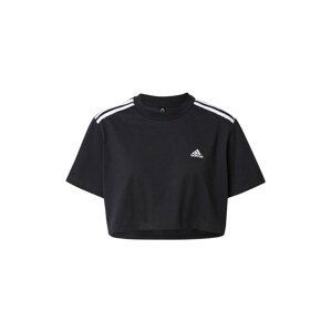 ADIDAS PERFORMANCE Funkční tričko  černá / bílá