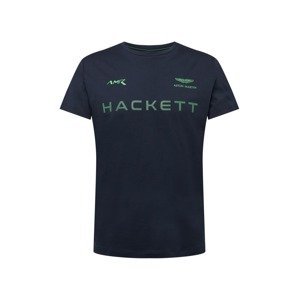 Hackett London Tričko  námořnická modř / jablko