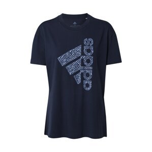 ADIDAS PERFORMANCE Funkční tričko  chladná modrá / černá