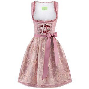 STOCKERPOINT Dirndl  pink / růžová / bílá