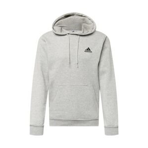 ADIDAS SPORTSWEAR Sportovní mikina  šedá / černá