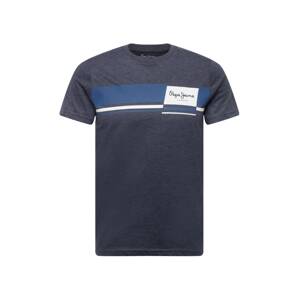 Pepe Jeans Tričko 'KADE'  modrá / marine modrá / bílá