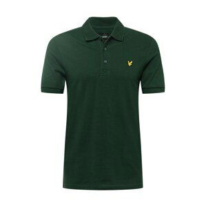 Lyle & Scott Tričko  žlutá / jedle / černá