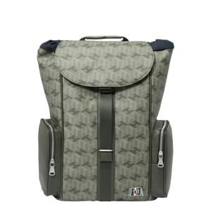 TOMMY HILFIGER Rucksack  olivová / pastelově zelená