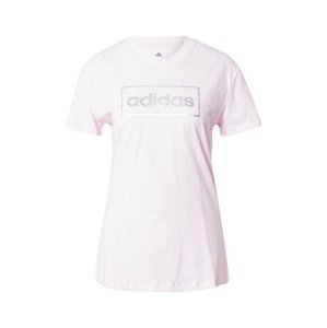 ADIDAS PERFORMANCE Funkční tričko  růžová / stříbrná