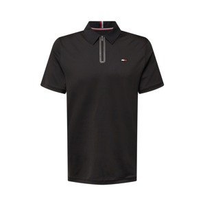 Tommy Sport Funkční tričko  černá / námořnická modř / ohnivá červená / bílá