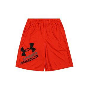 UNDER ARMOUR Sportovní kalhoty 'Prototype 2.0'  tmavě šedá / oranžově červená / černá