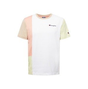 Champion Authentic Athletic Apparel T-Shirt  starorůžová / pudrová / pastelově žlutá / offwhite