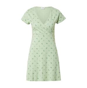 Cotton On Letní šaty 'BESSIE'  olivová / mátová / bílá