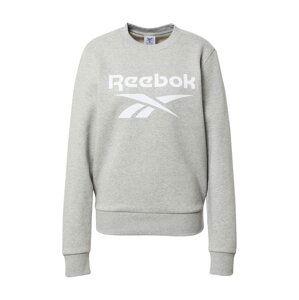 Reebok Classics Mikina  šedý melír / bílá