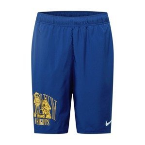 NIKE Sportovní kalhoty  modrá / žlutá