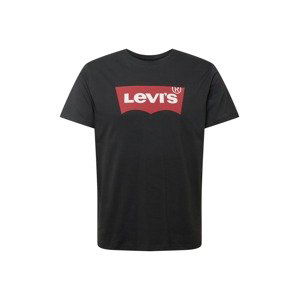LEVI'S Tričko  červená / černá / bílá
