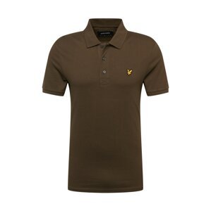 Lyle & Scott Tričko  umbra / žlutá