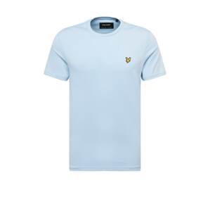 Lyle & Scott Tričko  světlemodrá / zlatě žlutá / černá