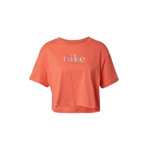 Nike Sportswear Tričko  oranžová / fialová / mátová / světlemodrá / zlatá