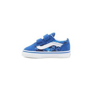 VANS Tenisky 'TD Old Skool V'  nebeská modř / bílá / černá