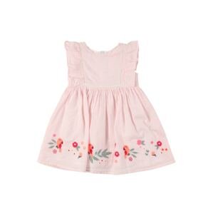 STACCATO Šaty  pink / bílá / mix barev