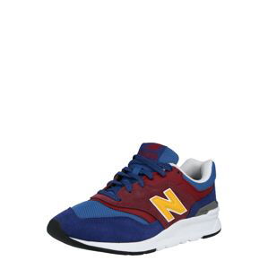 new balance Tenisky '997'  modrá / žlutá / burgundská červeň / bílá