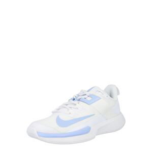 NIKE Sportovní boty 'Court Vapor Lite'  bílá / světlemodrá