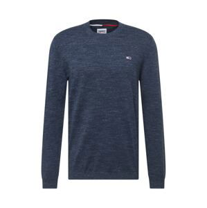 Tommy Jeans Svetr  námořnická modř / bílá / červená