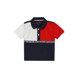 TOMMY HILFIGER Poloshirt  námořnická modř / červená / bílá