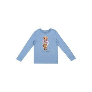 Polo Ralph Lauren Tričko 'BEAR'  kouřově modrá / mix barev