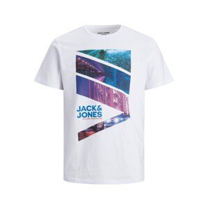 Jack & Jones Junior Tričko 'Urban-City'  bílá / mix barev