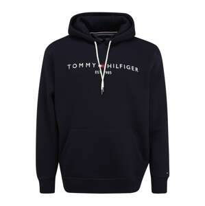 Tommy Hilfiger Big & Tall Mikina  tmavě modrá / bílá