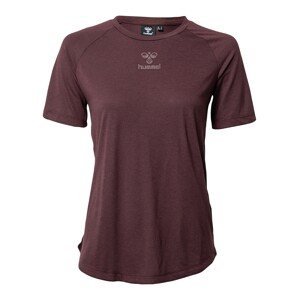 Hummel Funkční tričko 'VANJA'  burgundská červeň