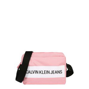 Calvin Klein Jeans Taška přes rameno  růžová / černá / bílá